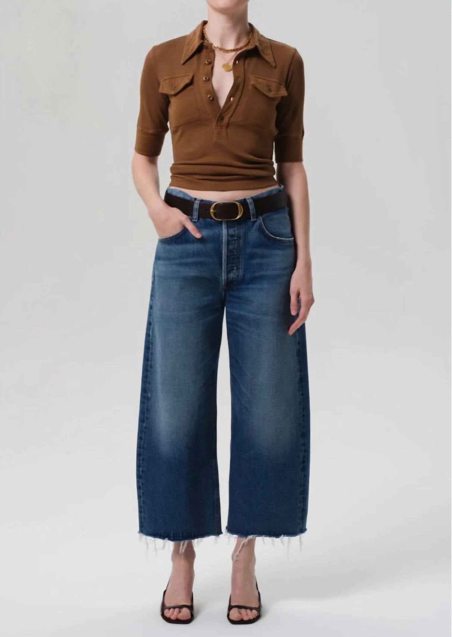 Citizens Of Humanity - Women's Ayla Raw Hem Crop Jean