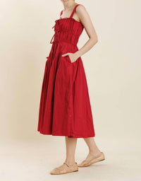Aureum - Midi Bow Dress