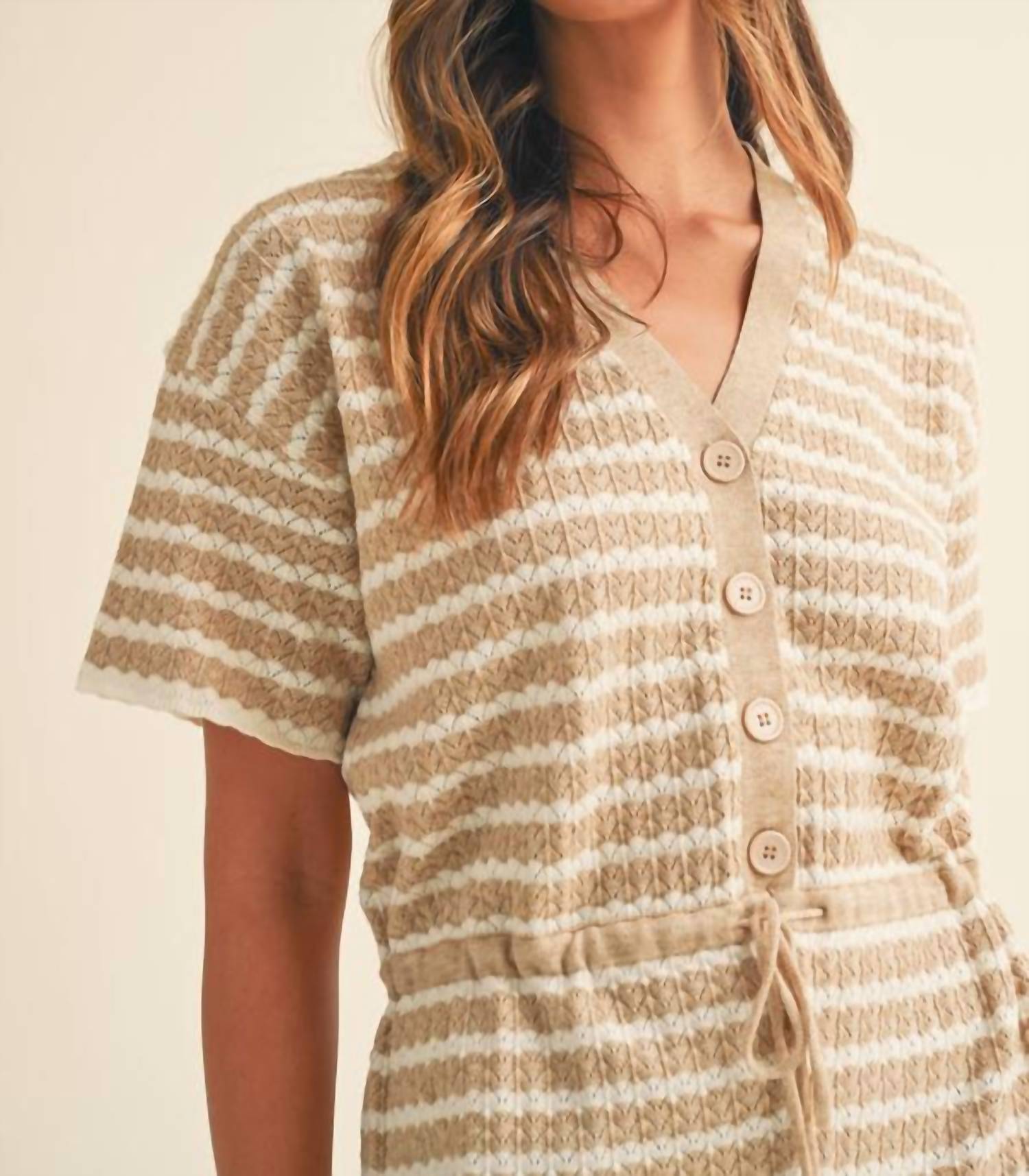 Mable - Women's Crocheted Romper