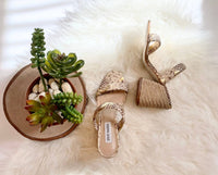 STEVE MADDEN Women's 2 Strap Block Heel Sandal in snake - women's sandal - view 5