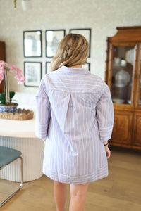 Entro - Savannah Stripe Mini Dress