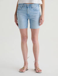 AG Jeans Ex-boyfriend Short in allusion destructed - women's shorts - detail view