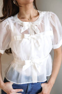 Mable - Lovely Bow Top