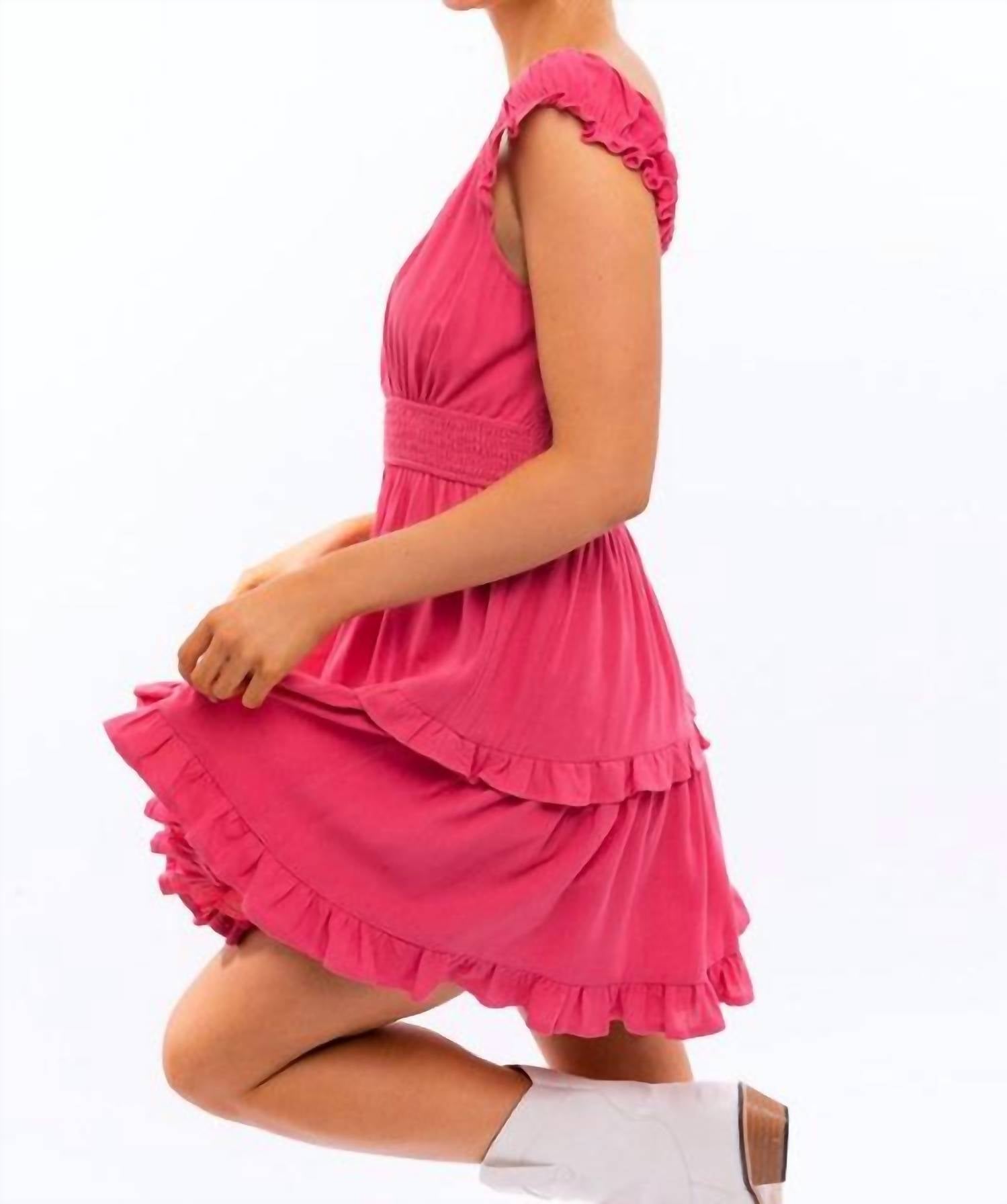 Le Lis - Love Note Ruffle Dress