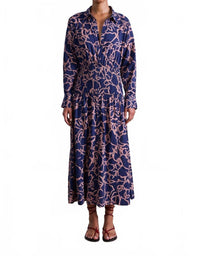 Apiece Apart - Sophia Smocked Shirt Dress