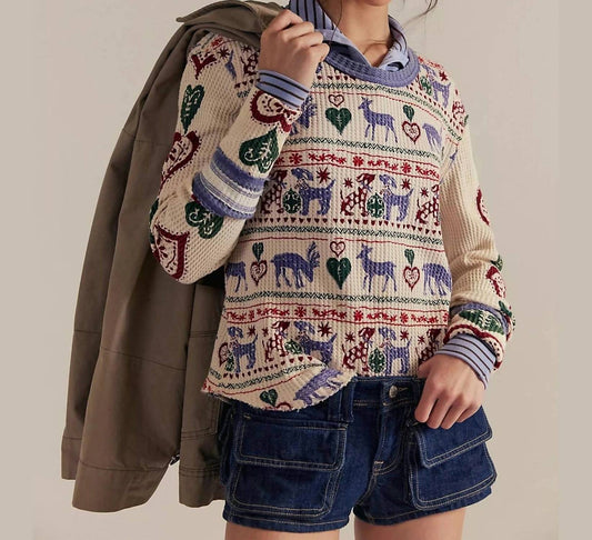 Free People - Blissful Layering Long Sleeve Tee