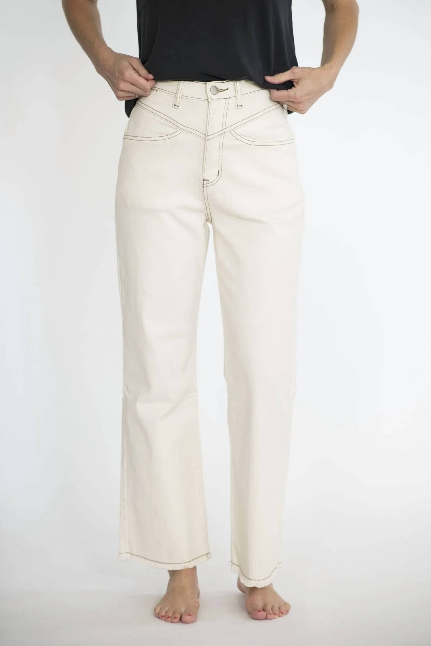 Polagram - Hopkins High Rise Wide Leg Jeans