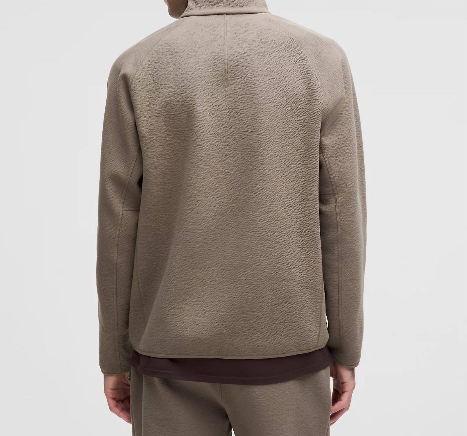 Lululemon - Men's Textured Spacer Anorak Sweatshirt