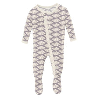 Kickee - Kids' Ruffle Footie with Snaps