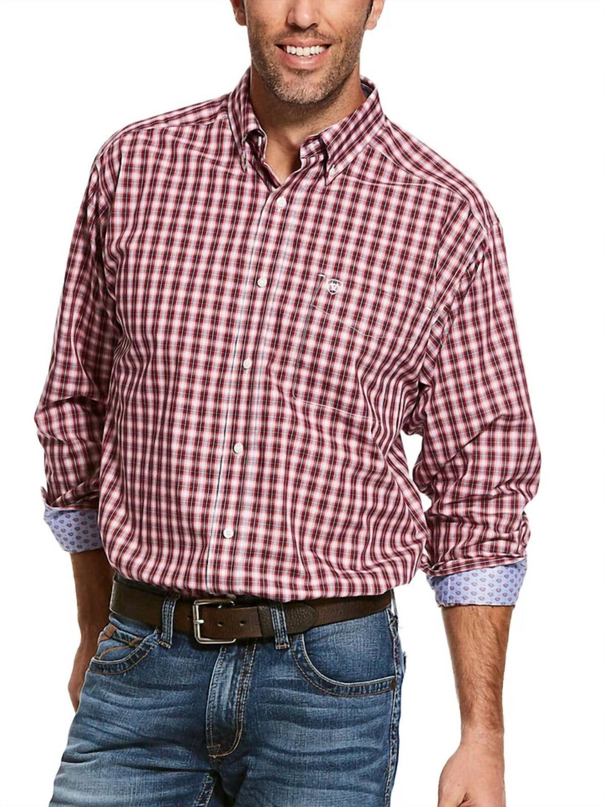 Farmers And Ranchers Outlet, Llc - Wrinkle Free Wahlman Long Sleeve Shirt