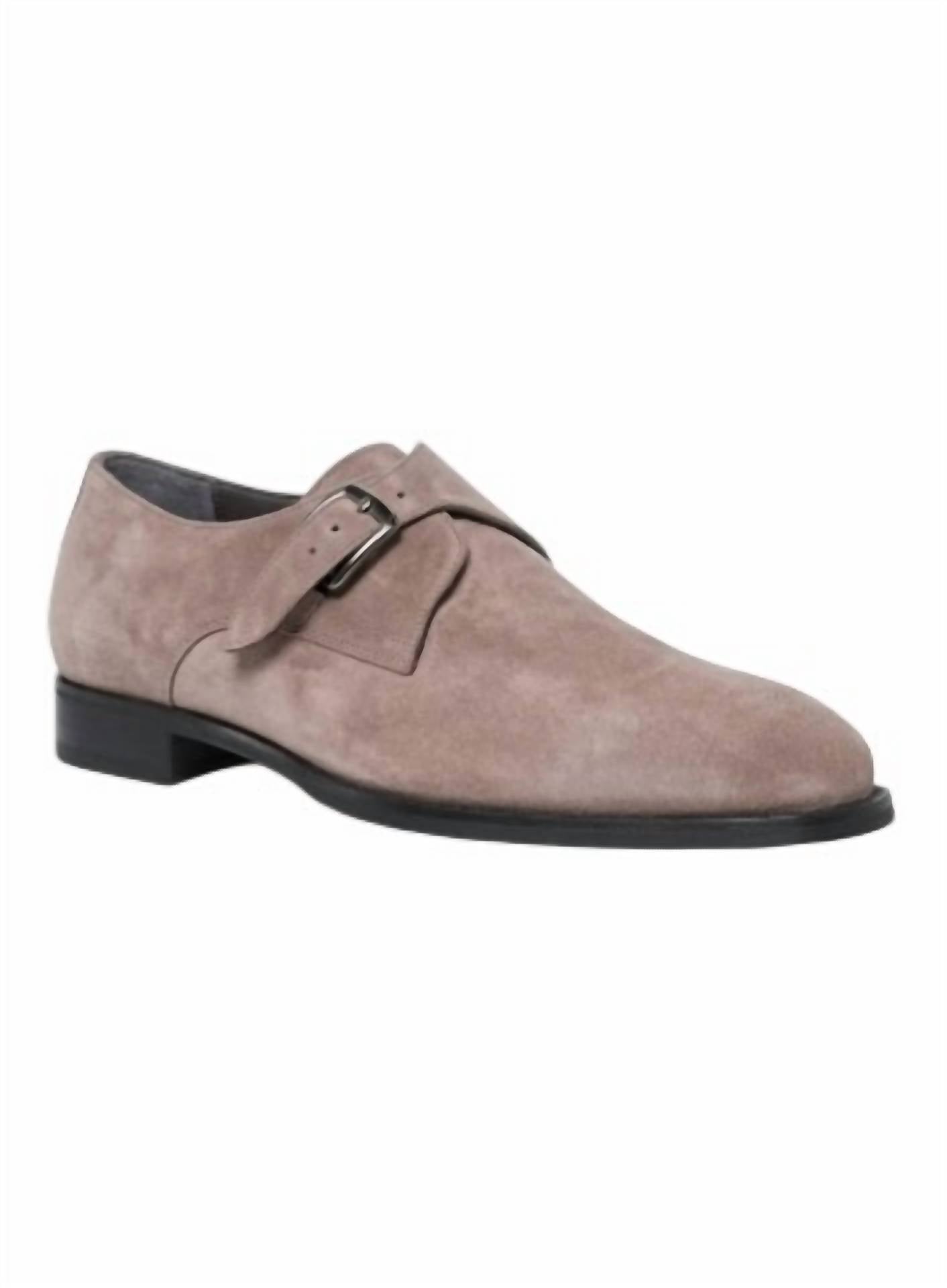 Scarpe di Bianco Men's Parma Suede Oxfords in antilope - men's shoe