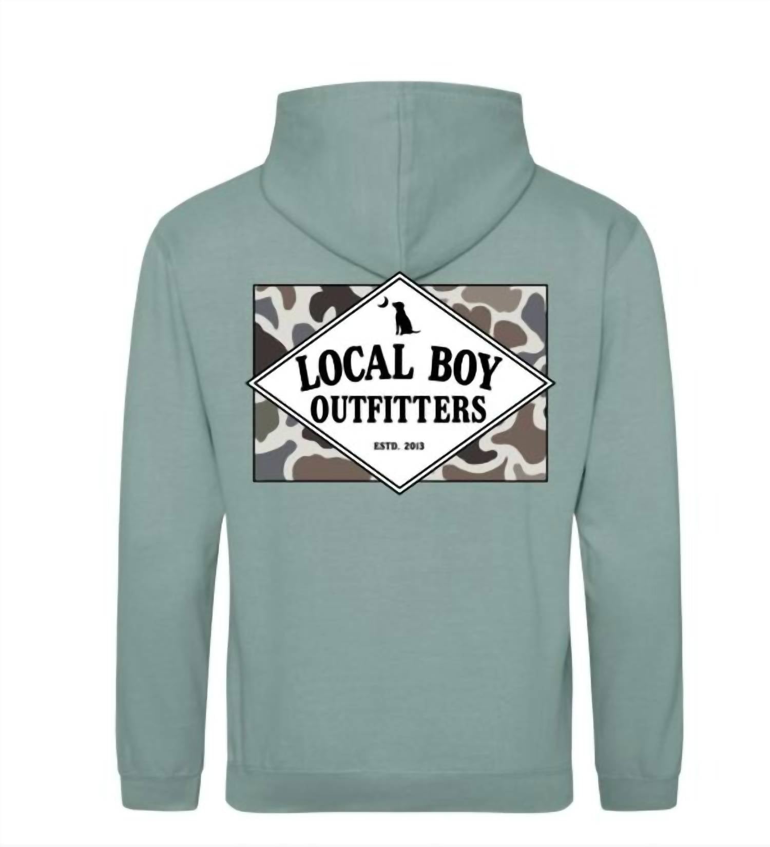 Local Boy Outfitters - Men's Founders LCF Flag Patch Hoodie