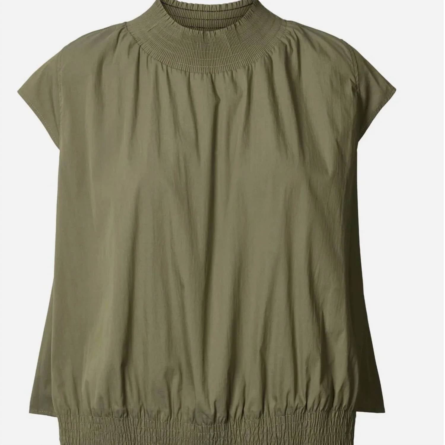 Rabens Saloner - Dori Papery Shirring Top