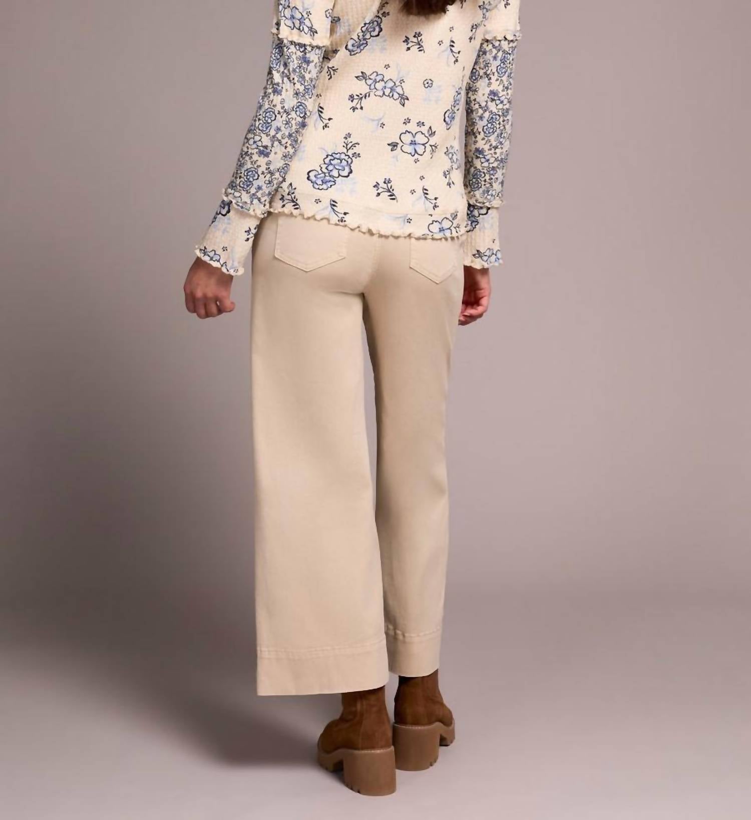 Tribal - Pointelle Scoop Neck Top