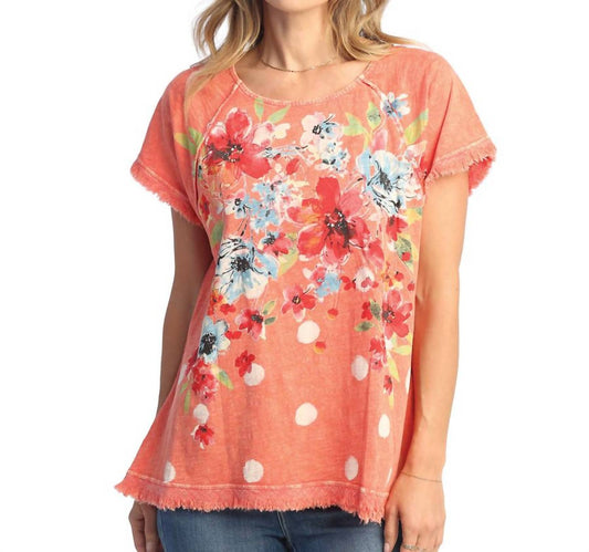 Jess & Jane - Bossa Nova Mineral Washed Gauze & Cotton Top