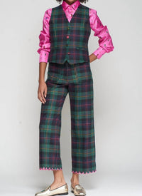 Vilagallo - Dorin Plaid Trousers