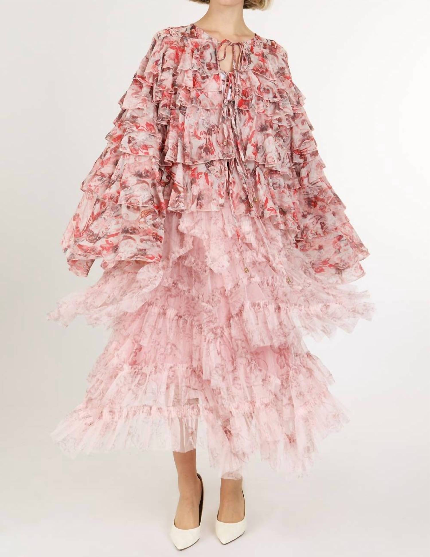 Beulahstyle - Parisan Tiered Maxi Skirt
