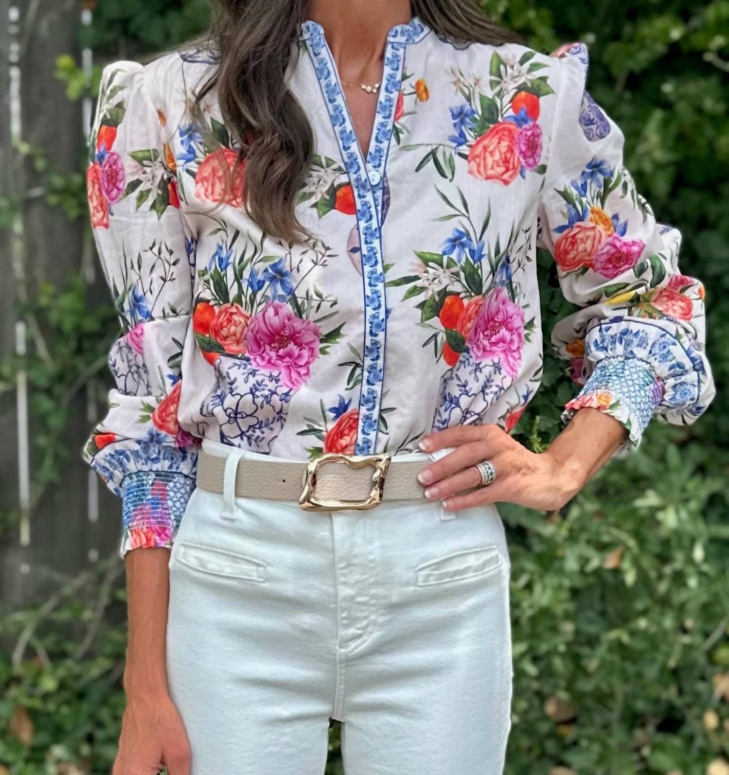 Elizabeth And James - Emily Printed Top