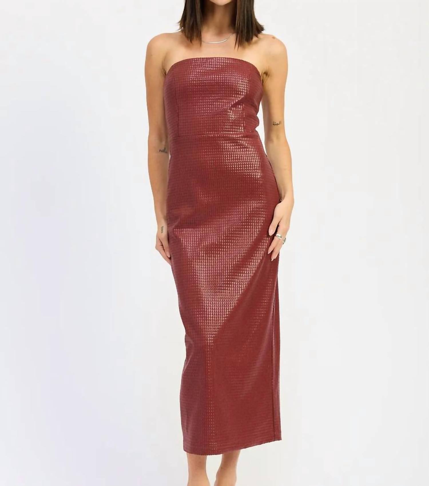 Emory Park - Elektra Textured Knit Midi Dress