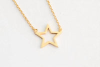 Jack And Jewelz - Girl's Open Star Pendant Necklace