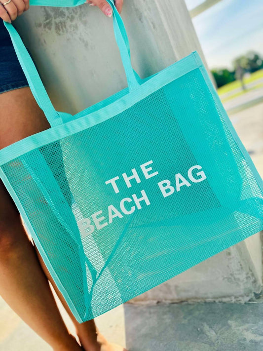 Judson & Company - Women's Mesh Beach Tote Bag