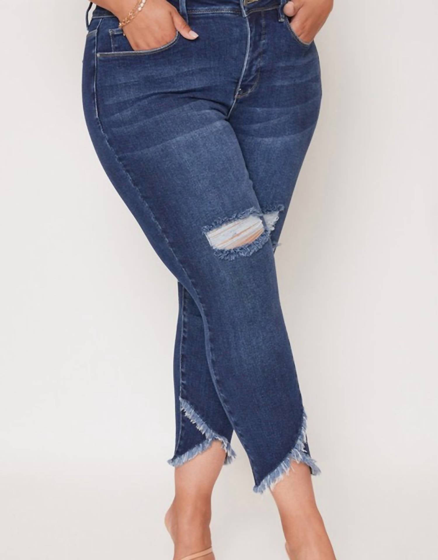 Royalty - Missy Vintage Tulip Hem Jeans
