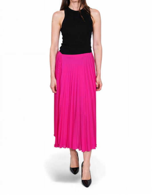 Valentino - Pleated Midi Skirt