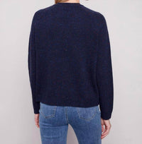 Charlie B - Nep Yarn Mock Neck Amour Sweater