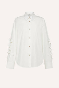 Forte Forte - "en Fleur" Embroidery Cotton Popline Shirt