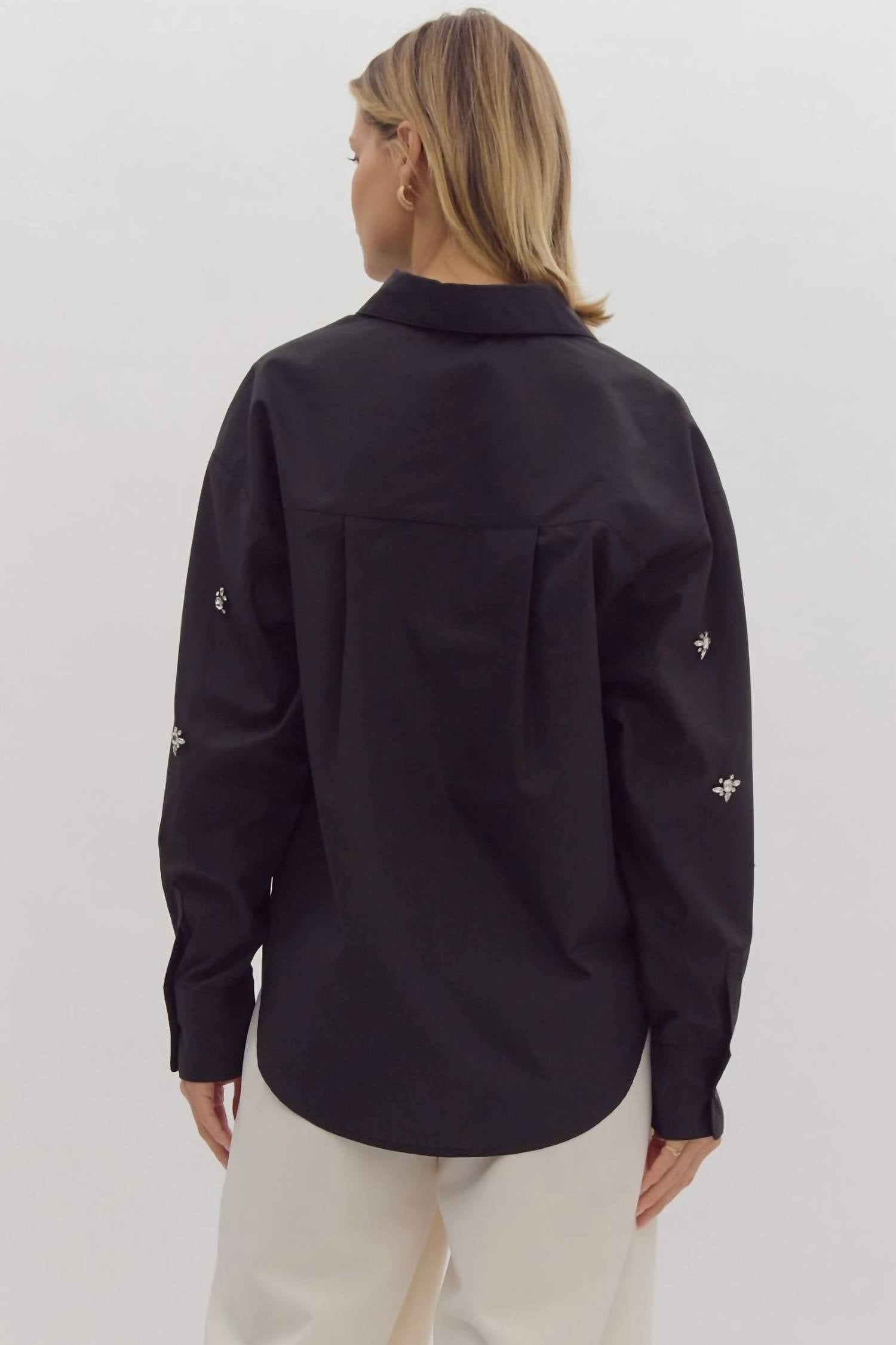 Entro - Shine Bright Button Up Top