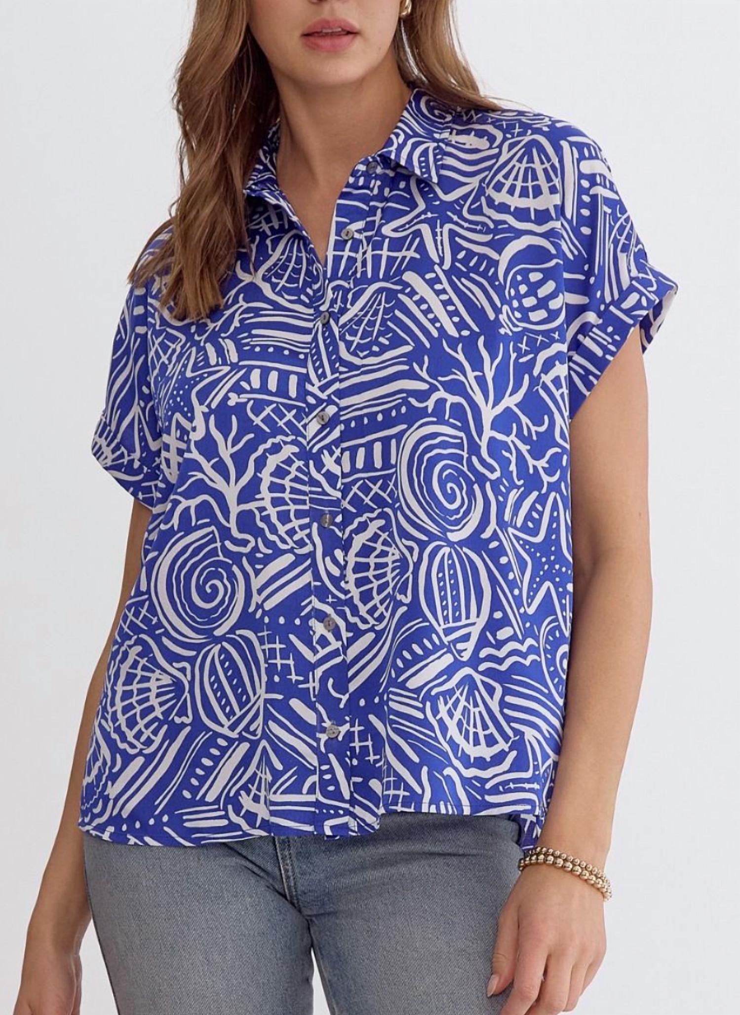 Entro - Shell Print Button Top