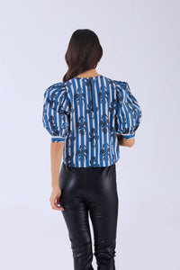 Beyond By Vera - Lily Puff Sleeve Blouse