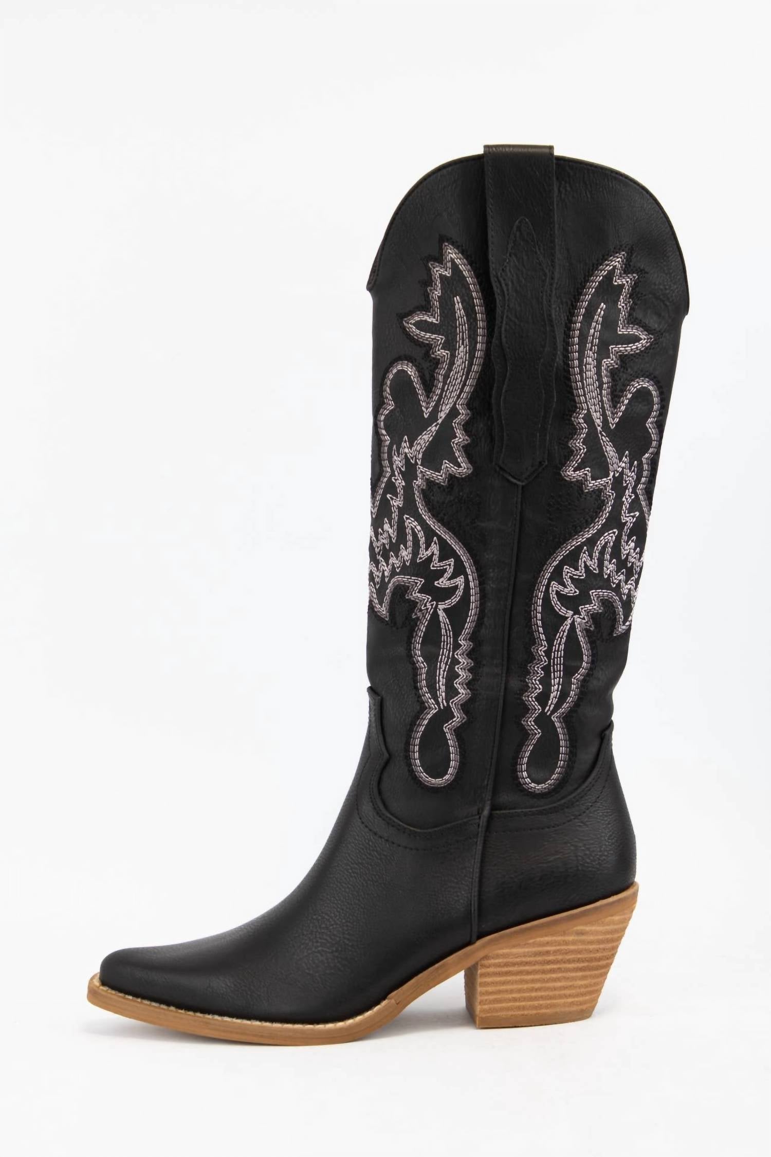 Ccocci - Women's Pointed Toe Cowboy Boot