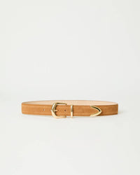B-LOW THE BELT Women's Marc Suede Belt in camel gold - women's accessory