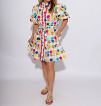 Ivy Jane - Tulips In A Row Mini Dress