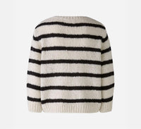 Oui - Stripe Crew Sweater