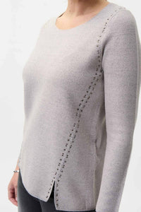 Joseph Ribkoff - CREW NECK KNIT TOP