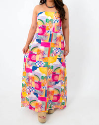 Dress Forum - Island Paradise Strapless Maxi Dress