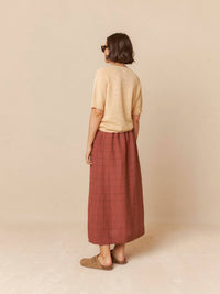Indi & Cold - Window Pane Check Skirt