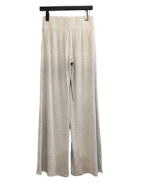 LAmade Women's Jonah Wide Leg Pants in grey - women's pants - detail view