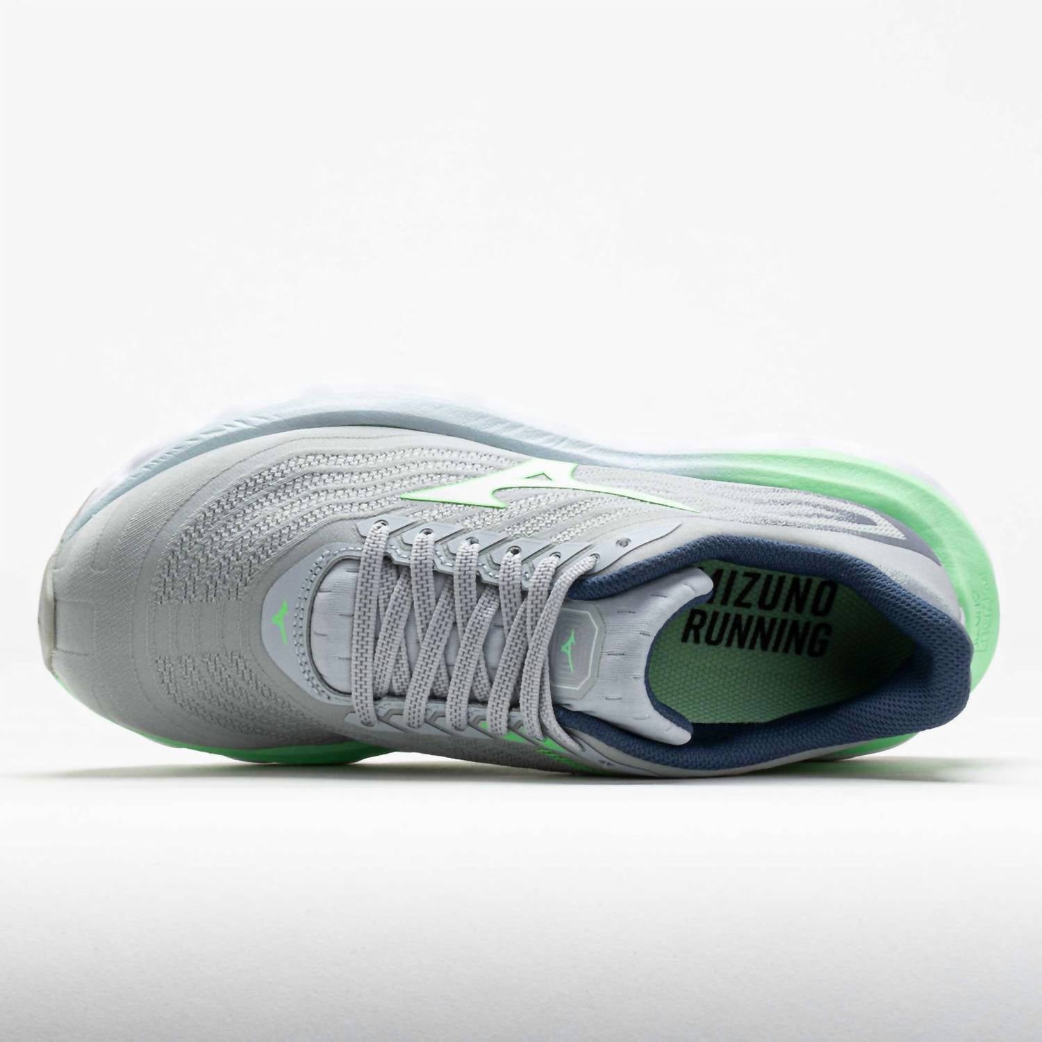 MIZUNO Women's Wave Horizon 8 Shoe in grey green - women's shoe - alternate view