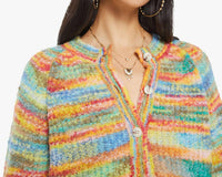 Mother - The Raglan Crop Cardigan Sweater