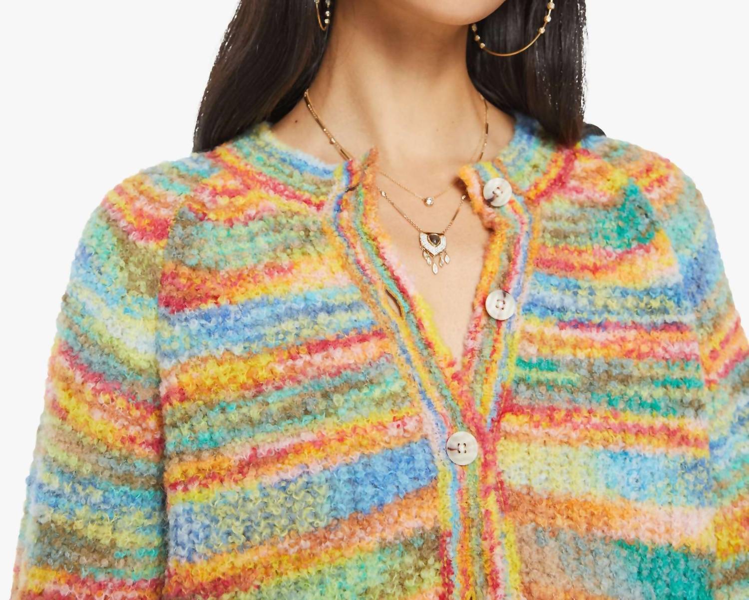 Mother - The Raglan Crop Cardigan Sweater