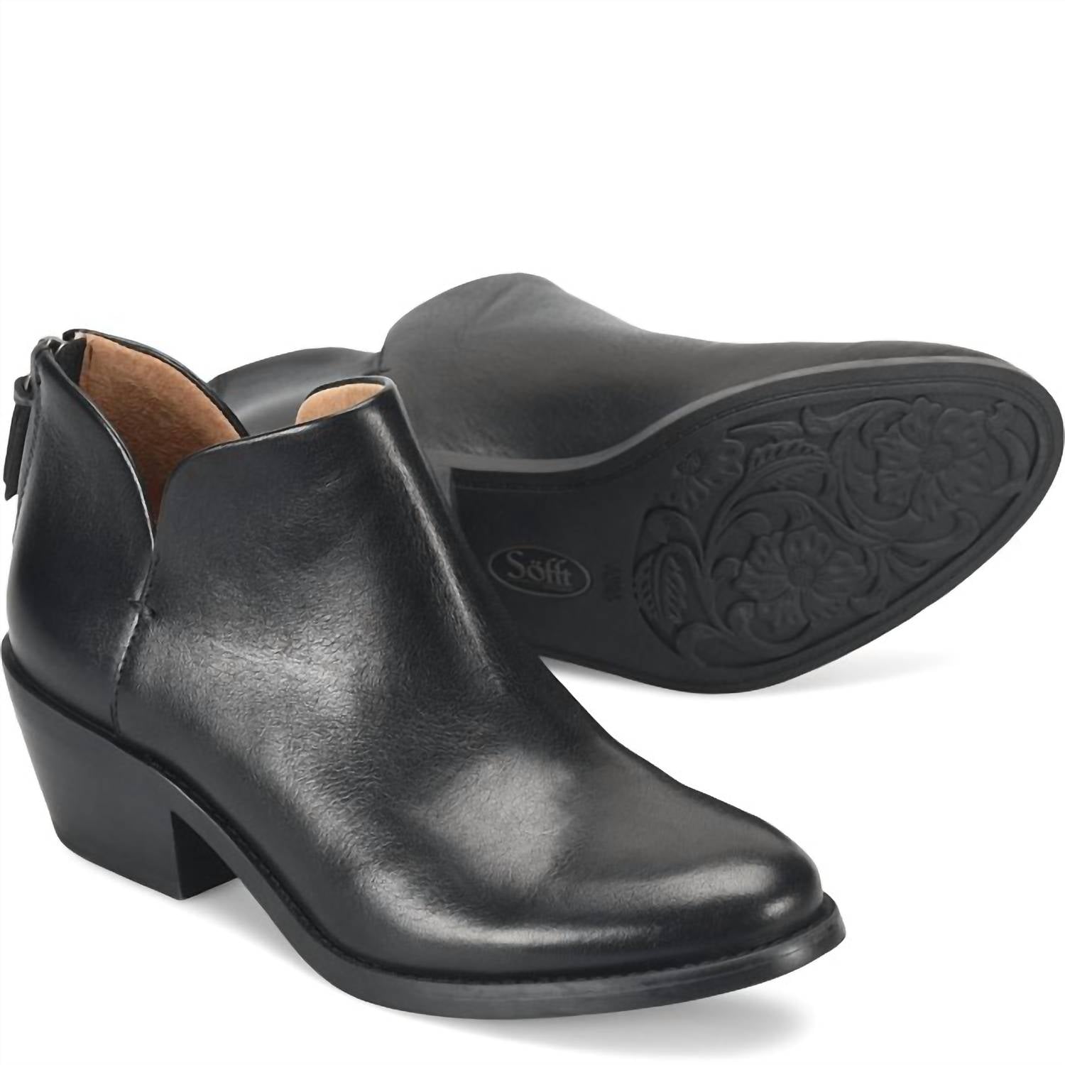 Sofft Women's Angelica Bootie in black - women's shoe