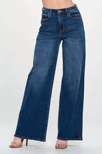 I&M Jeans - High Rise Wide Leg Straight Fit Jeans