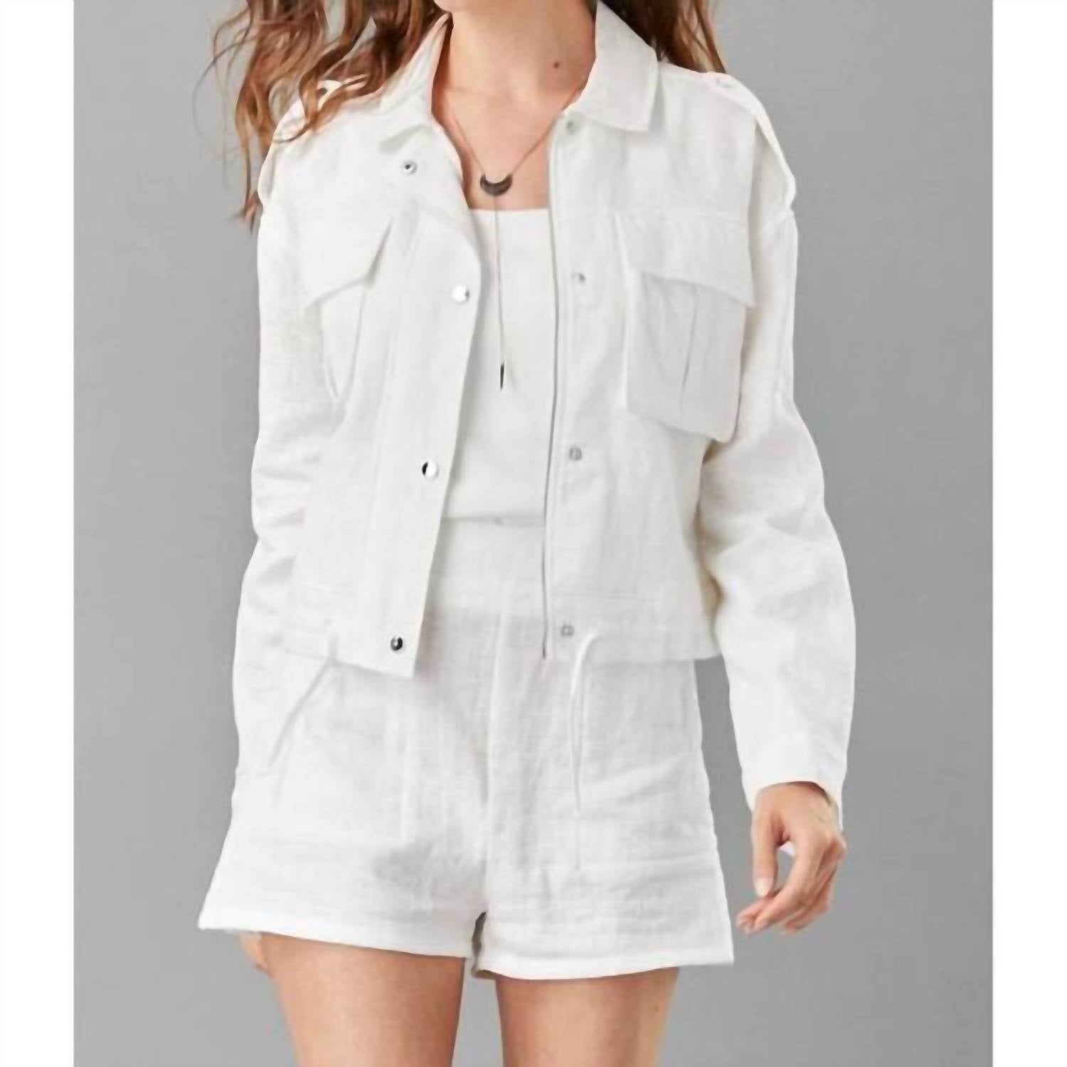 Lola & Sophie - Linen Twill Short