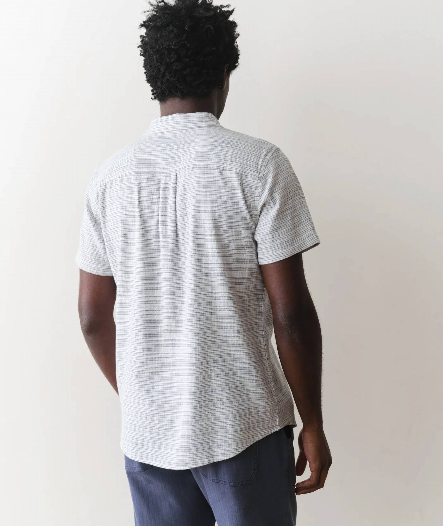 Marine Layer - Men's Short Sleeves Collared Button Down