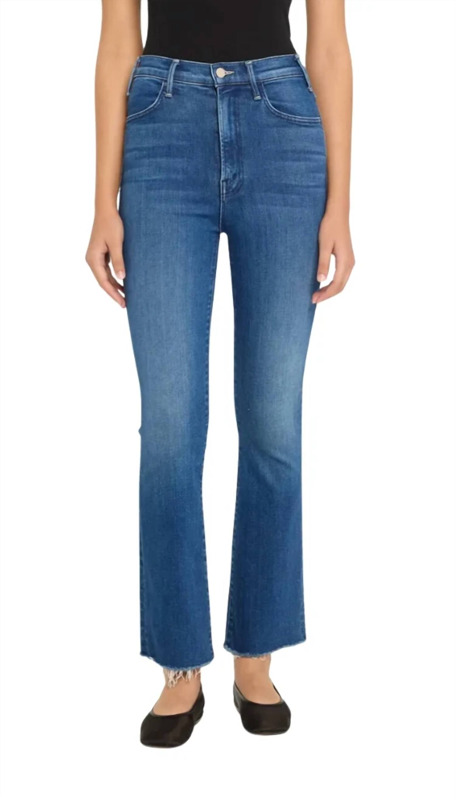 Mother - Hustler Flood Fray Jeans