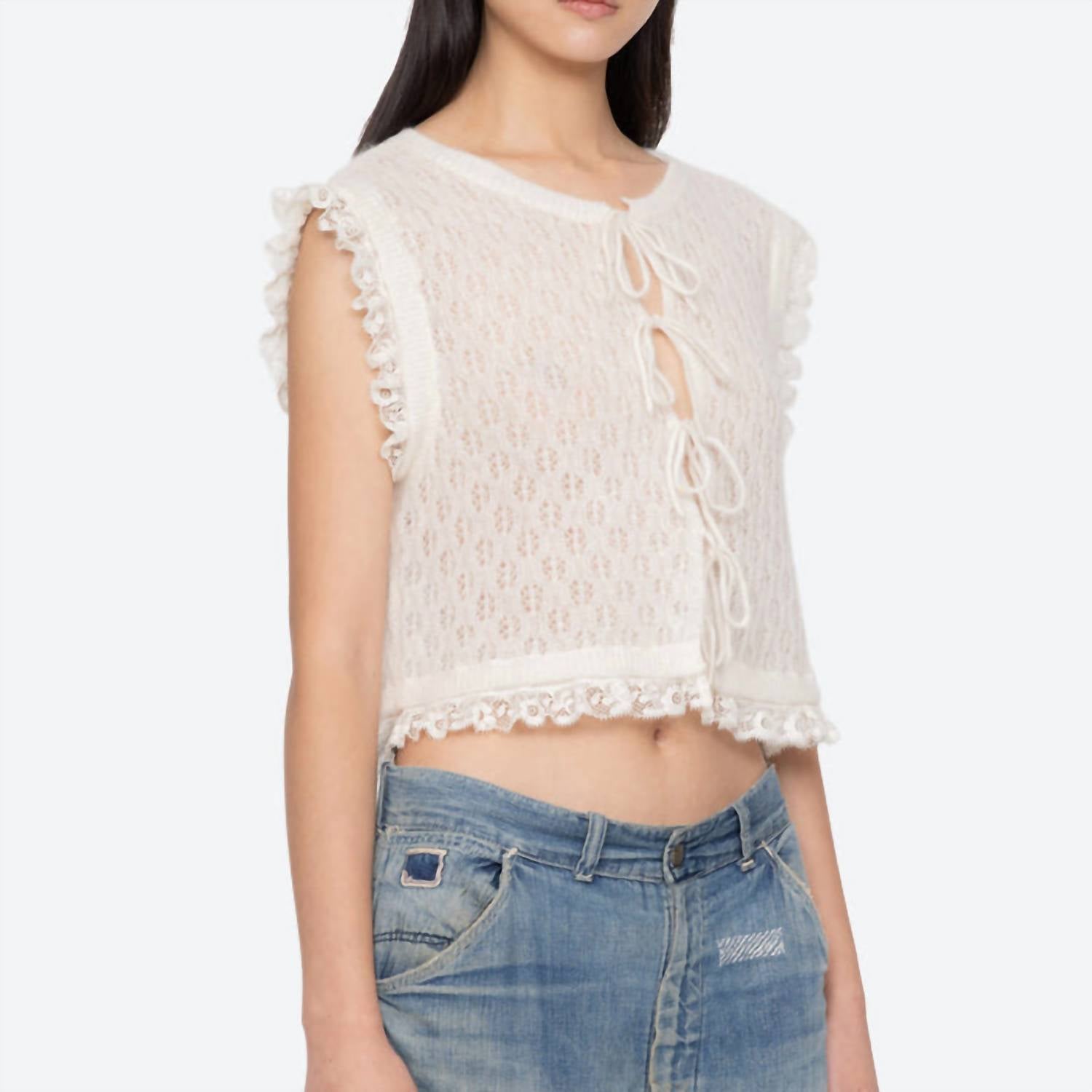 Sea - Teagan Knit Vest Top