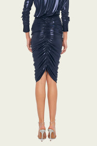 Norma Kamali - Shirred Skirt To Knee